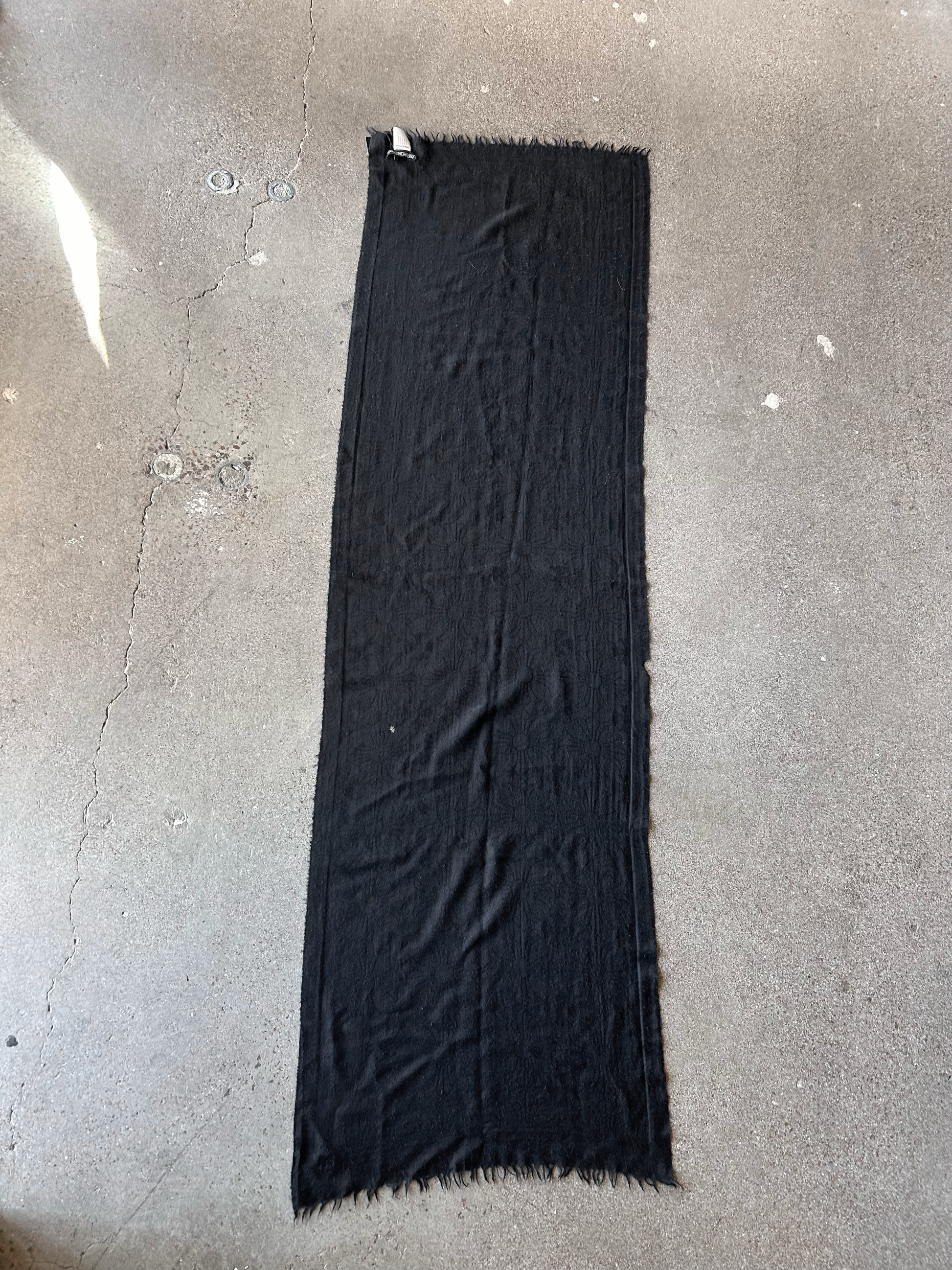Cashmere Monogram Scarf Chrome Hearts