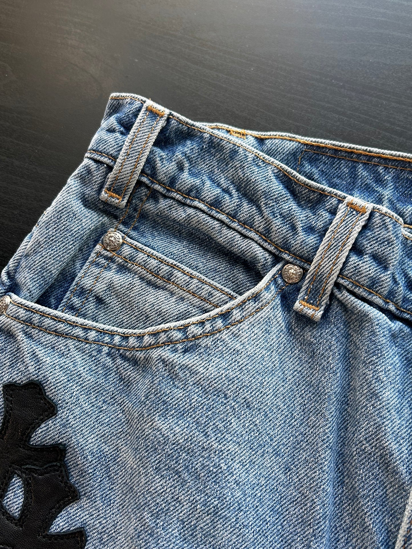 Classic 505 Cross Patch Levi’s Jeans