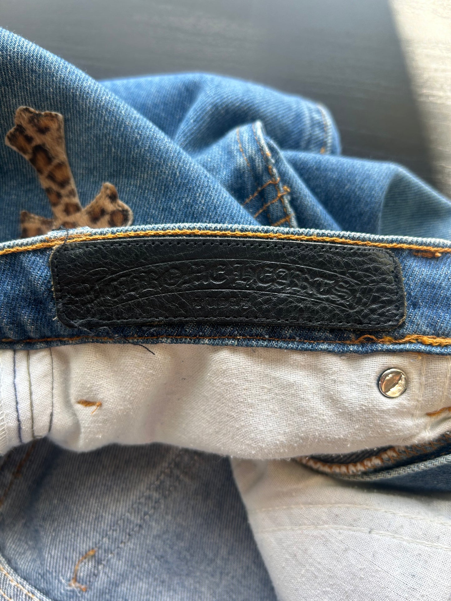 Cheetah Patched Levi’s