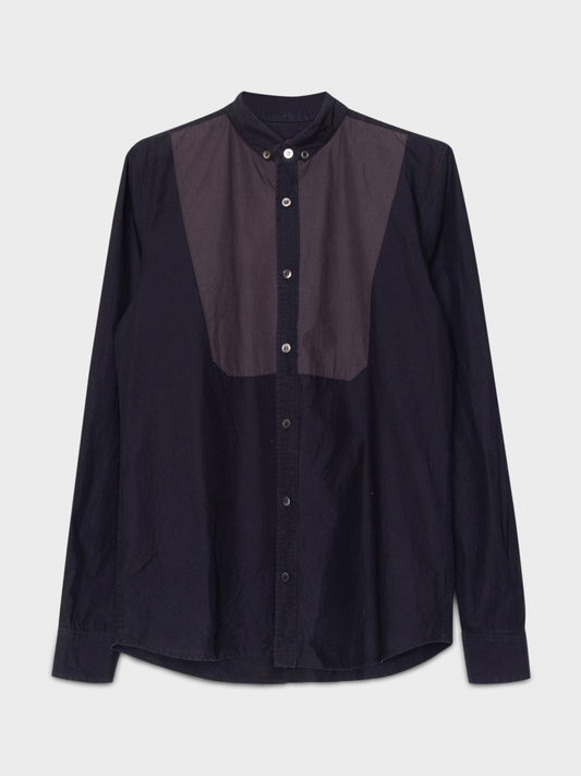 Panelled Button Up Shirt