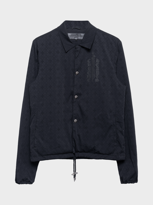 Nylon Riggins Eyechart Coach Jacket