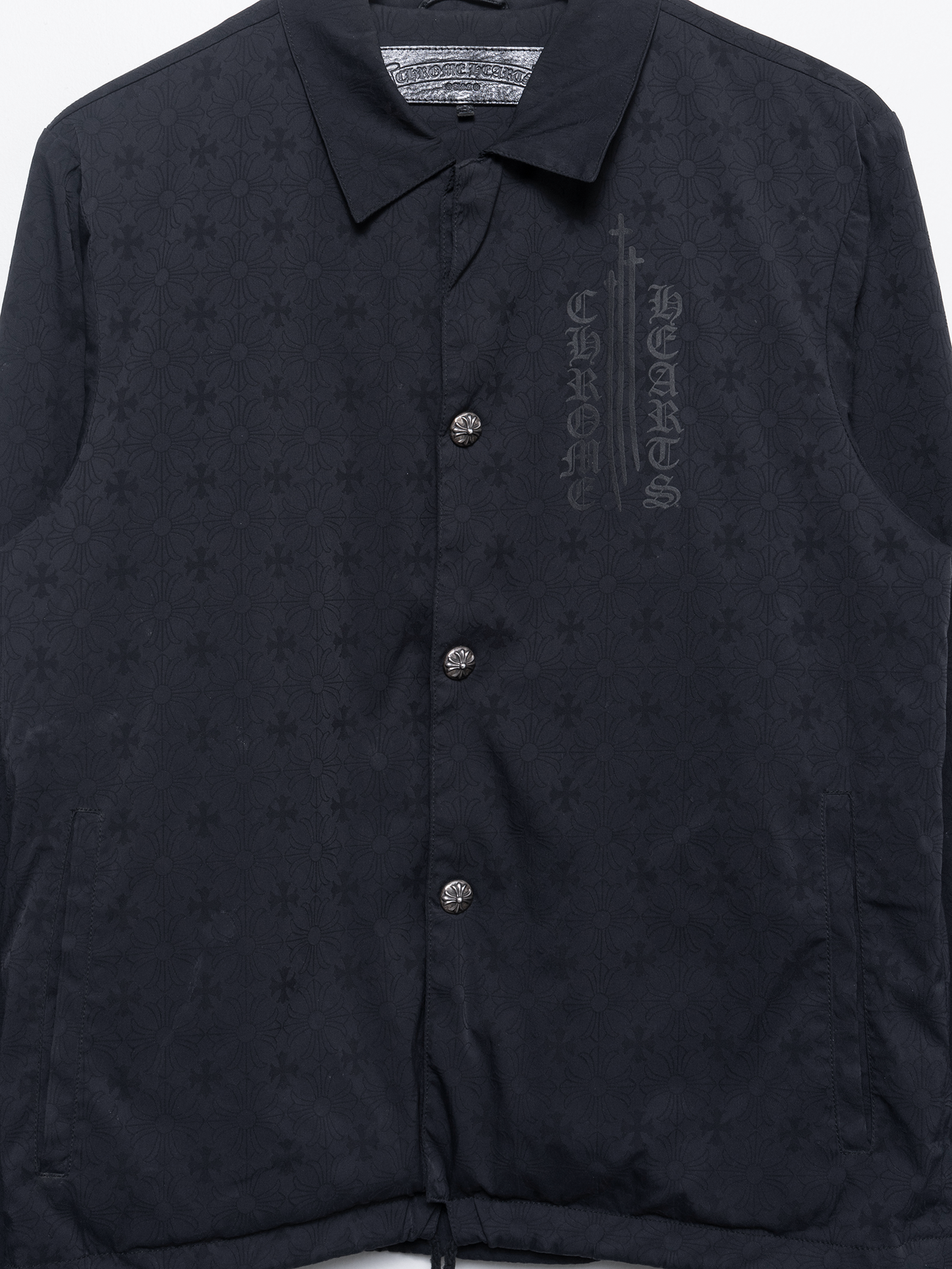 Nylon Riggins Eyechart Coach Jacket
