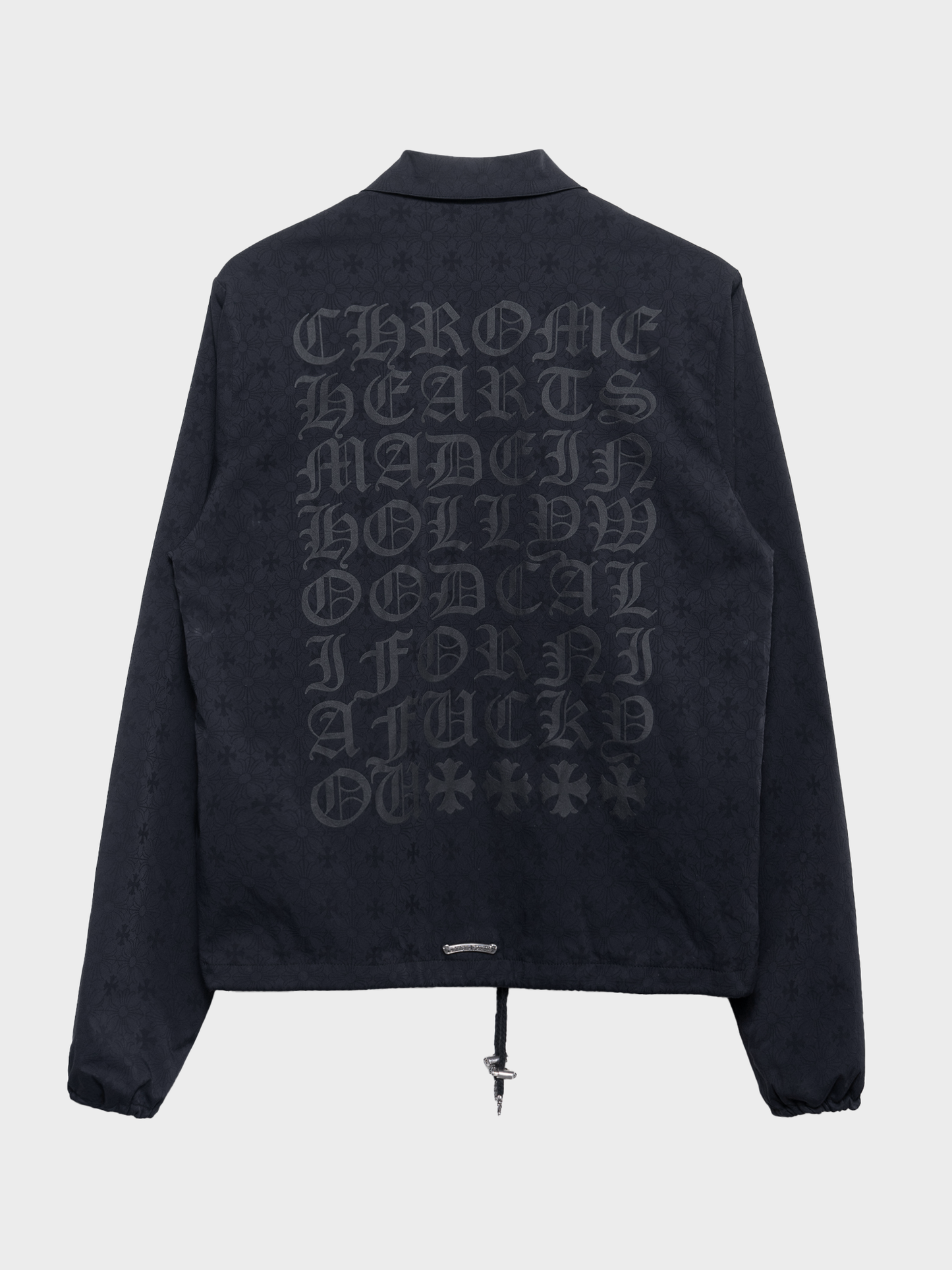 Nylon Riggins Eyechart Coach Jacket