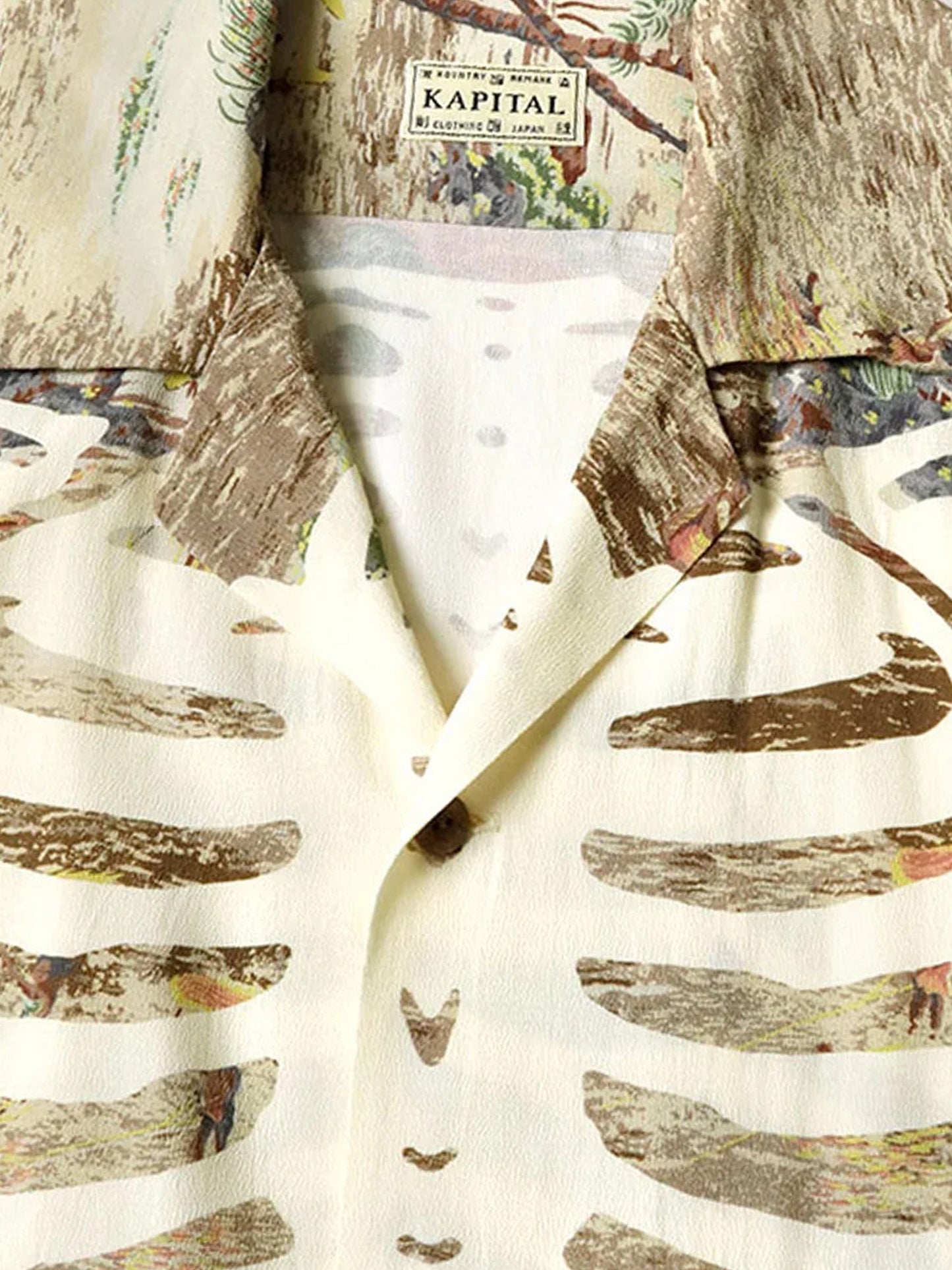 Hawaiian Bones Camp Collar Shirt