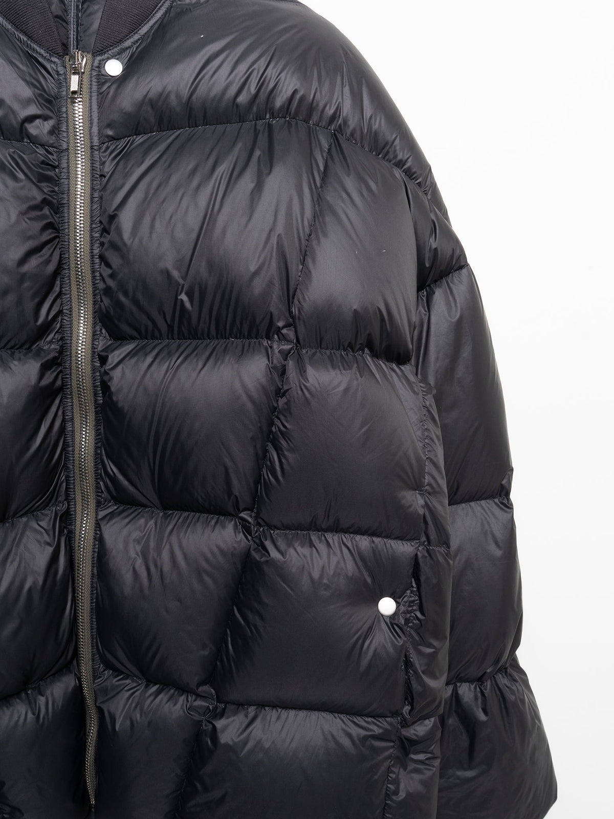 'Strobe' Puffer Bomber Jacket