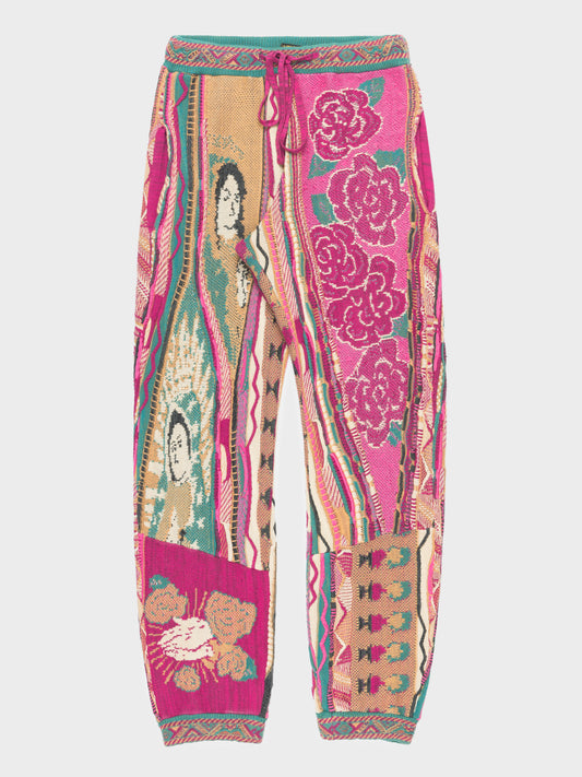 Virgin Mary Knit Sweatpants