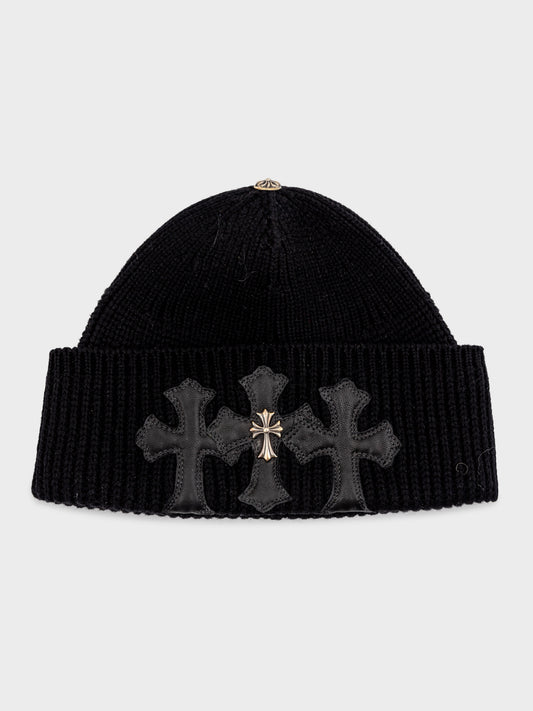Cross Patch Beanie