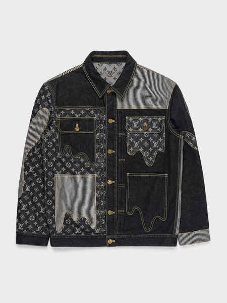 Louis Vuitton: Virgil x Nigo Crazy Denim Workwear Jacket | Groupie