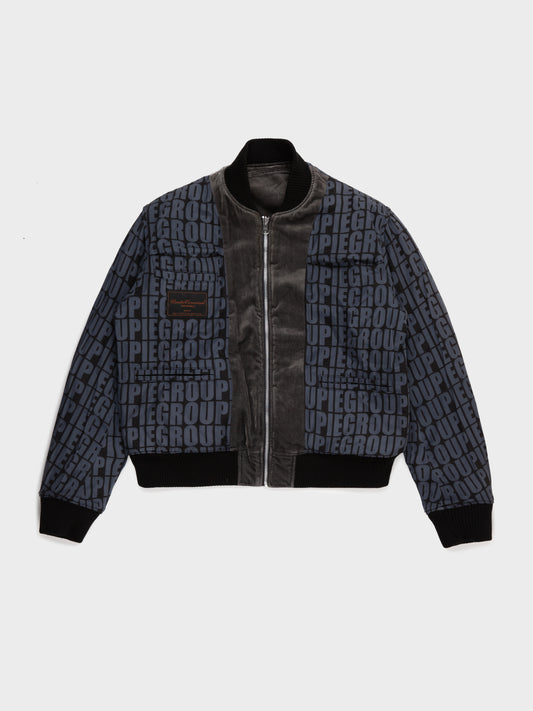 'Witch's Cell' Reversible Velour Groupie Bomber Undercover