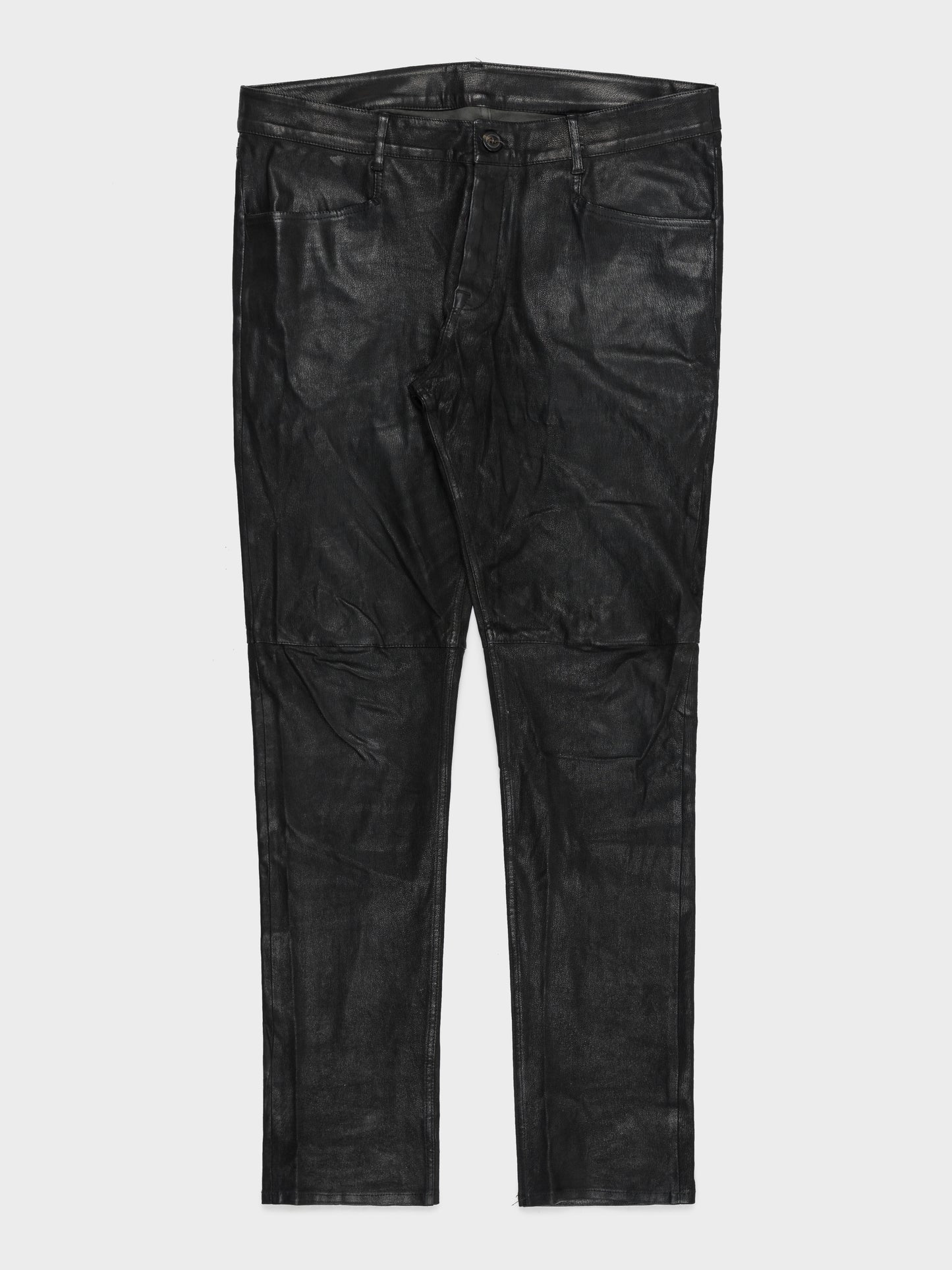 Goat Leather Detroit Cut Denim