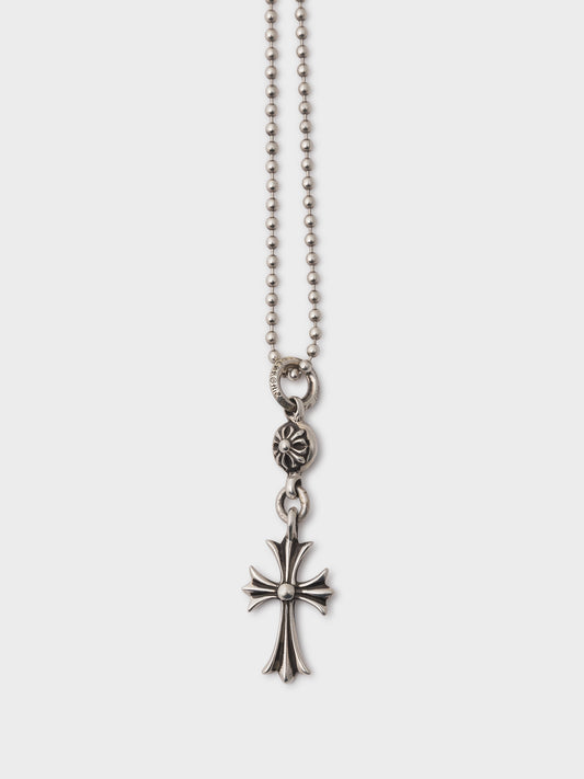 Tiny CH Cross Ball Pendant