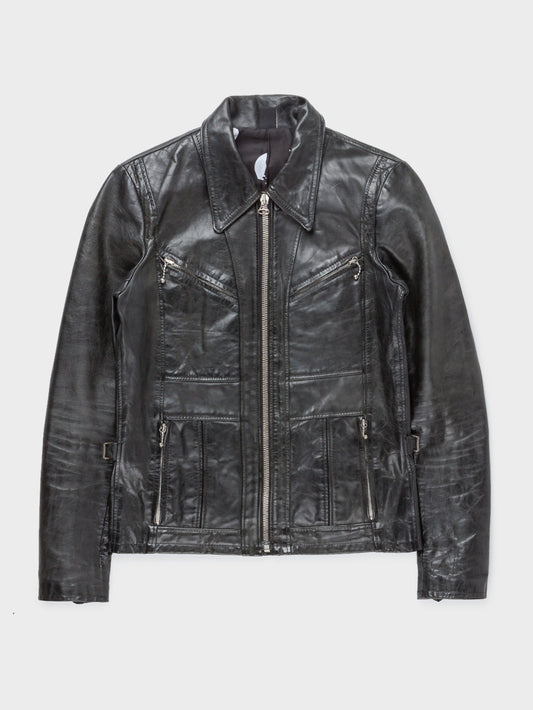 Horse Leather Cargo Jacket Pledge