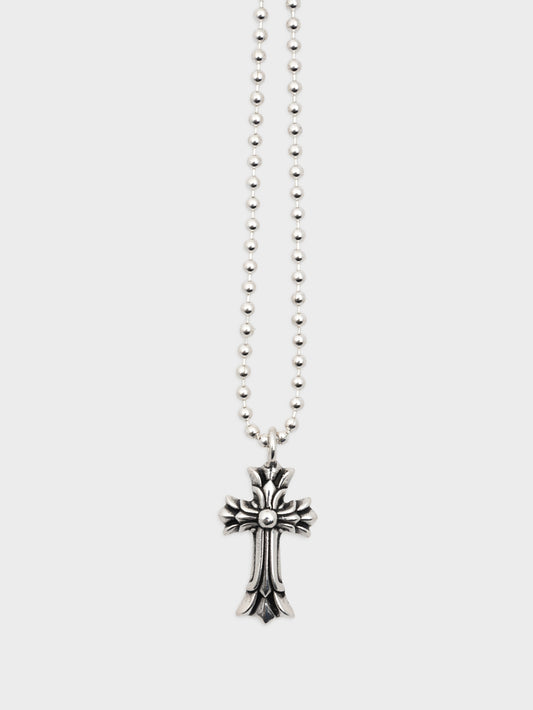 Double Cross Charm Pendant