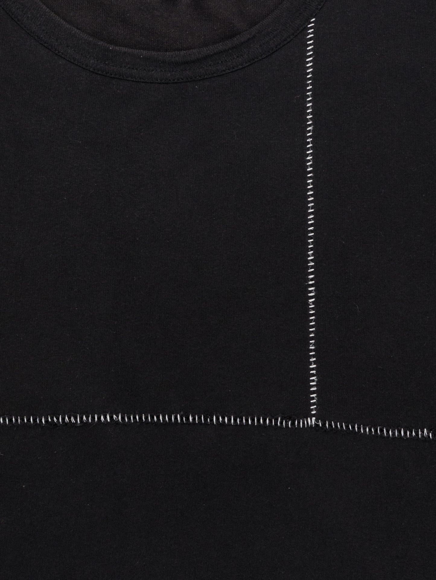 Overlock Stitched T-Shirt