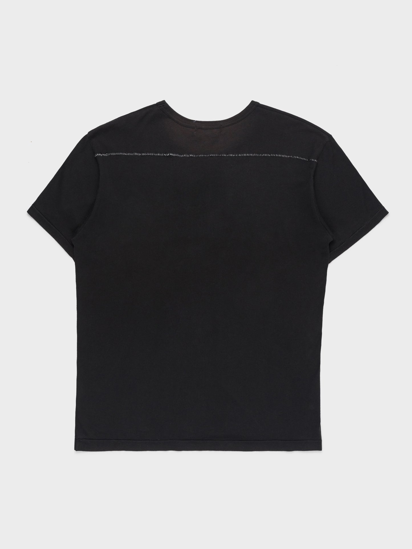 Overlock Stitched T-Shirt