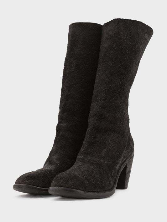 Suede Heeled Boots