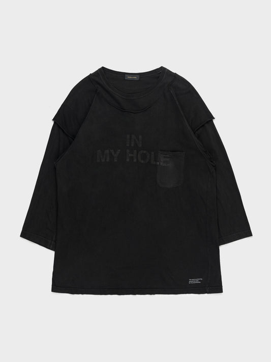 "In My Hole" Double Layered Long Sleeve Shirt