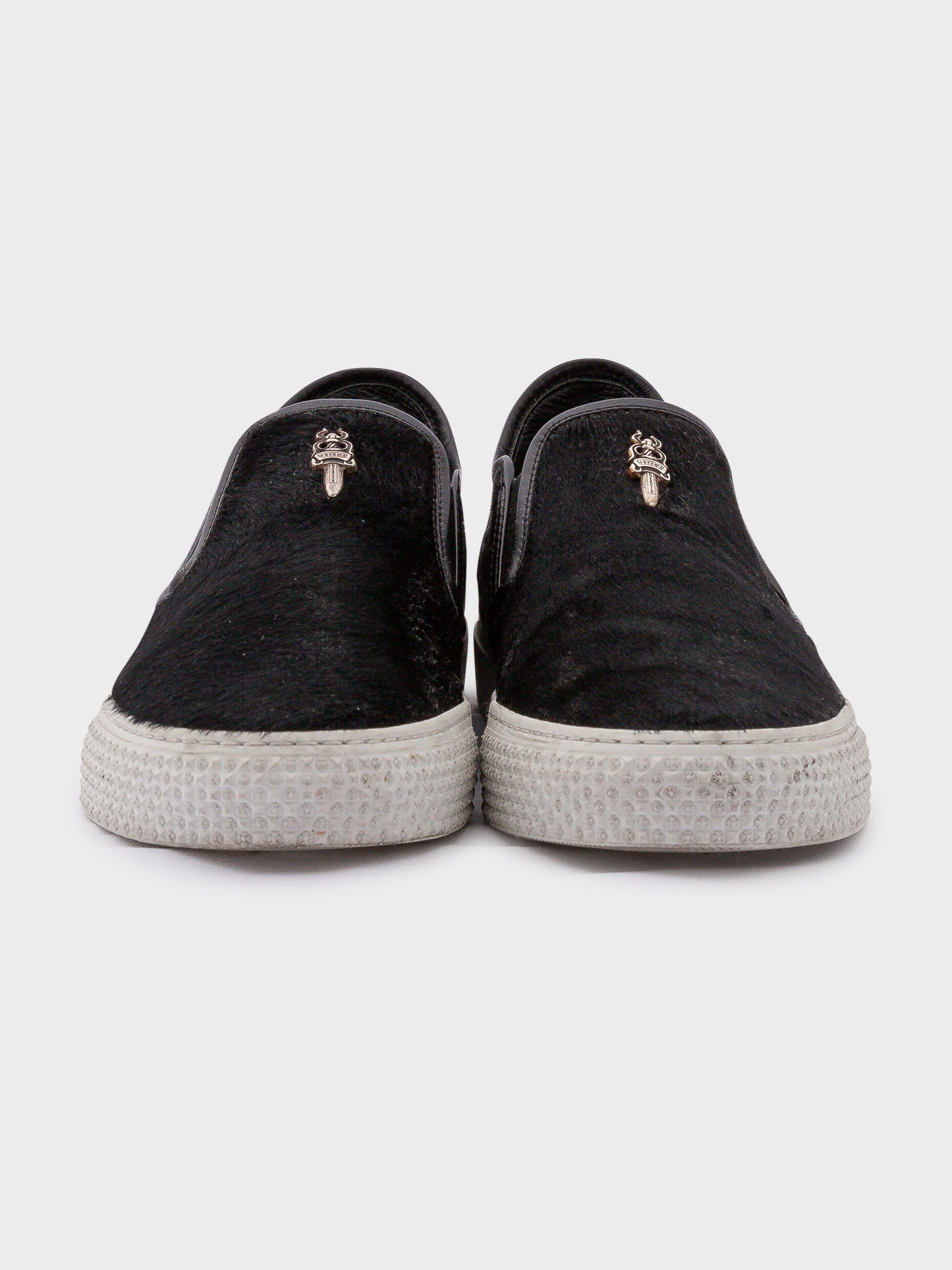 Pony Hair Slip Ons - Groupie