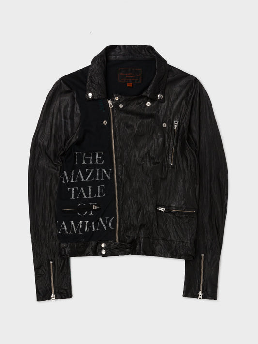 'Zamiang' Klaus Leather Rider Jacket Undercover