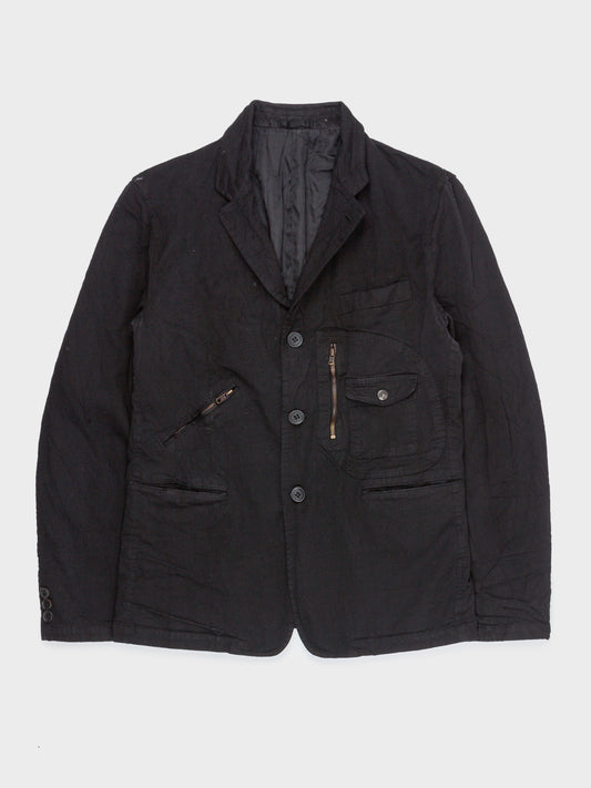 Wrinkle Cargo Blazer Comme Des Garcons