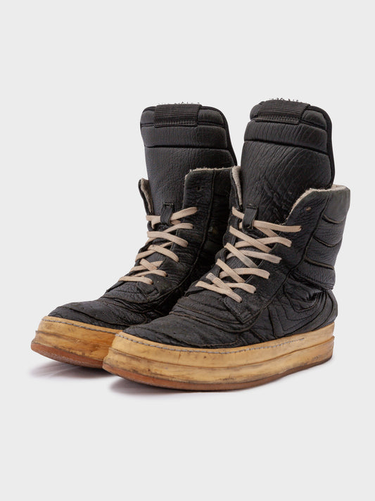 'Dustulator' Pigskin Dunks Rick Owens