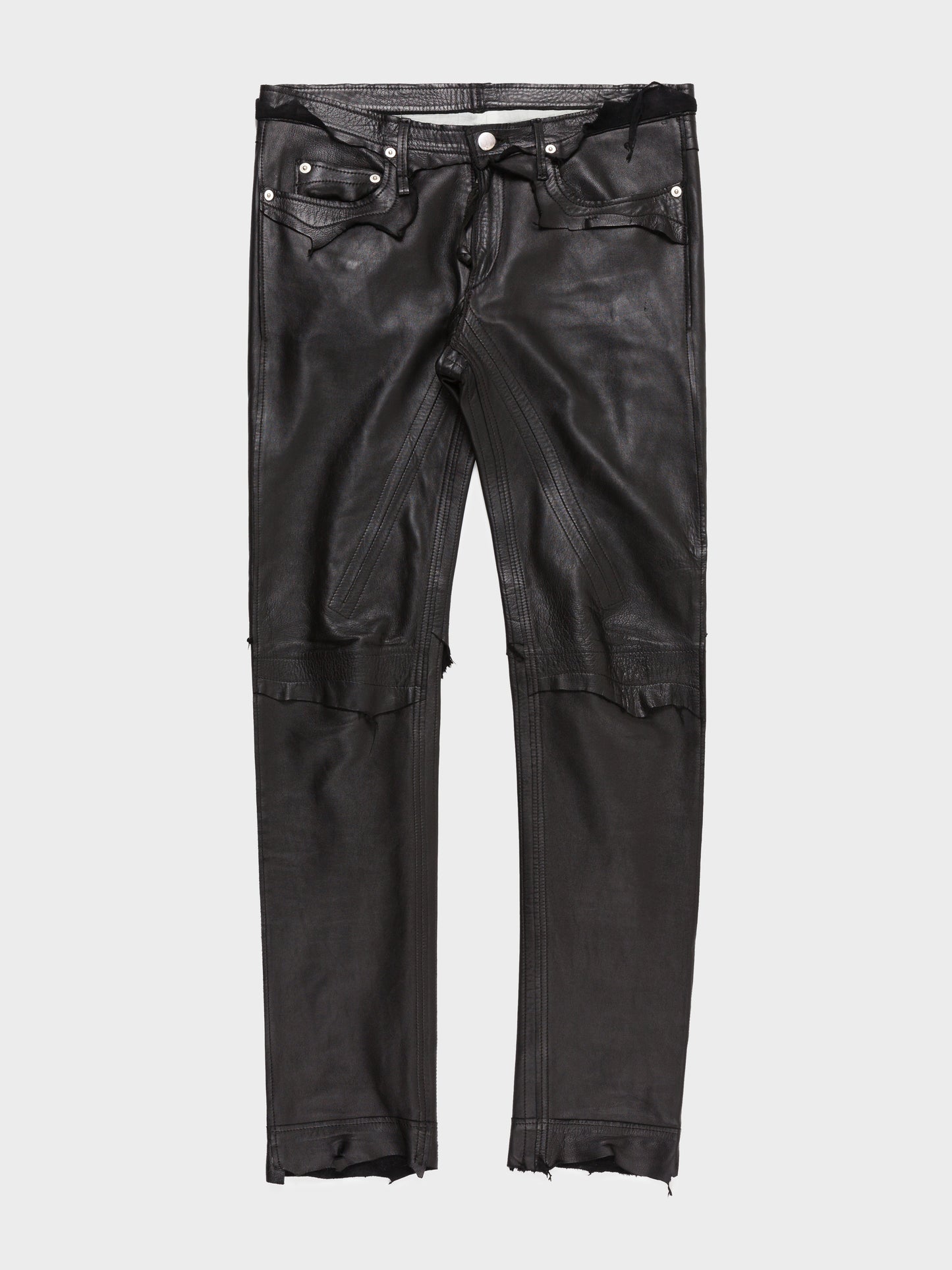 Rough Out Leather Pants