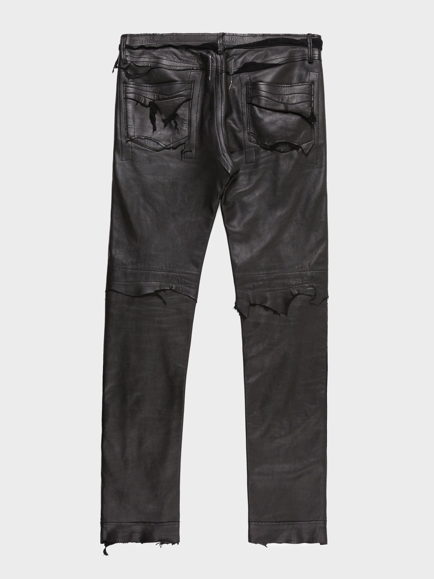 Rough Out Leather Pants