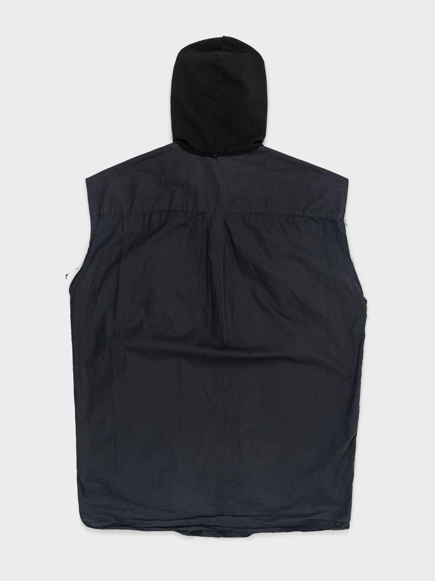 'Consumed' Hooded Cargo Vest