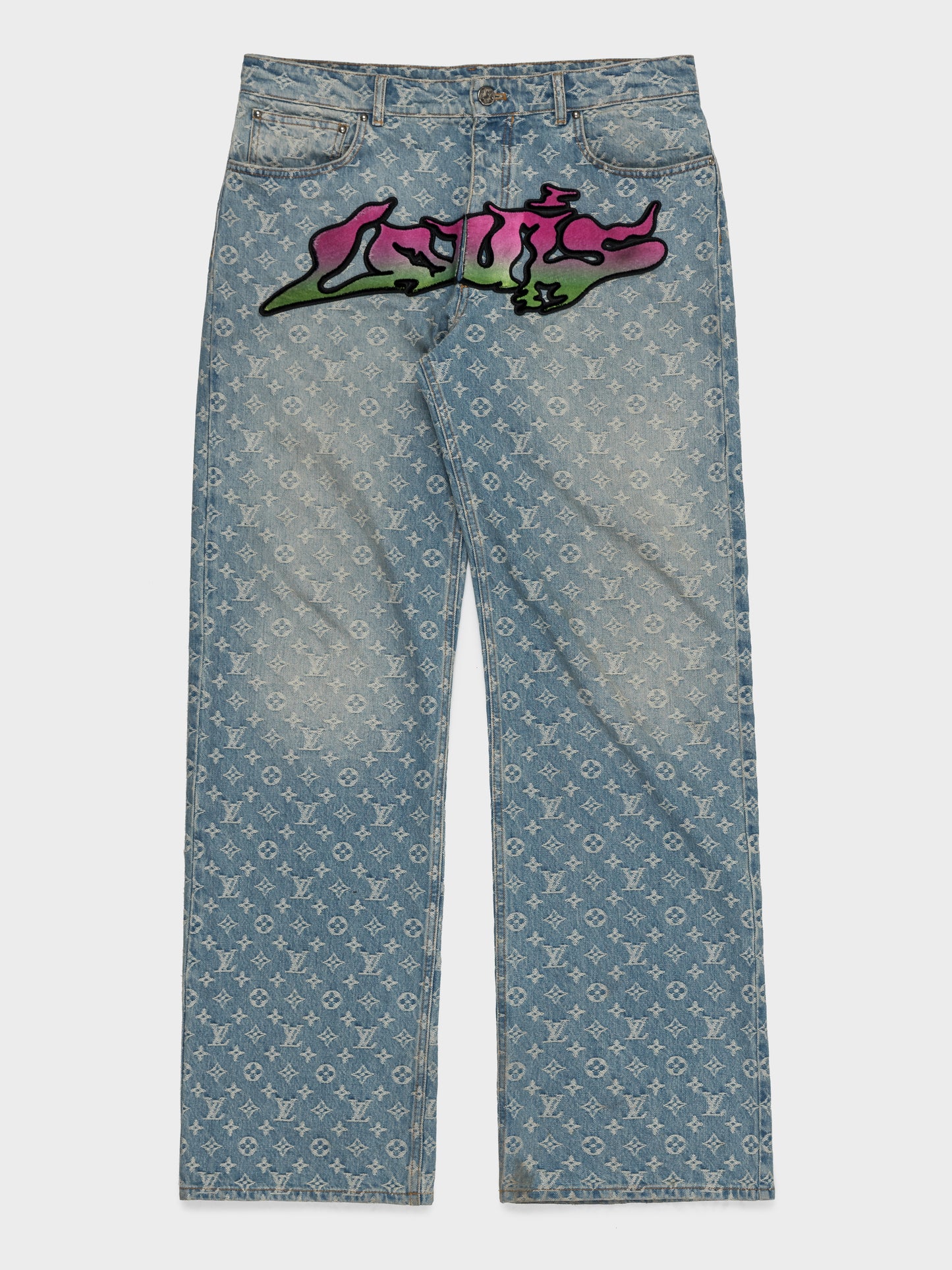 Graffiti Monogram Jeans