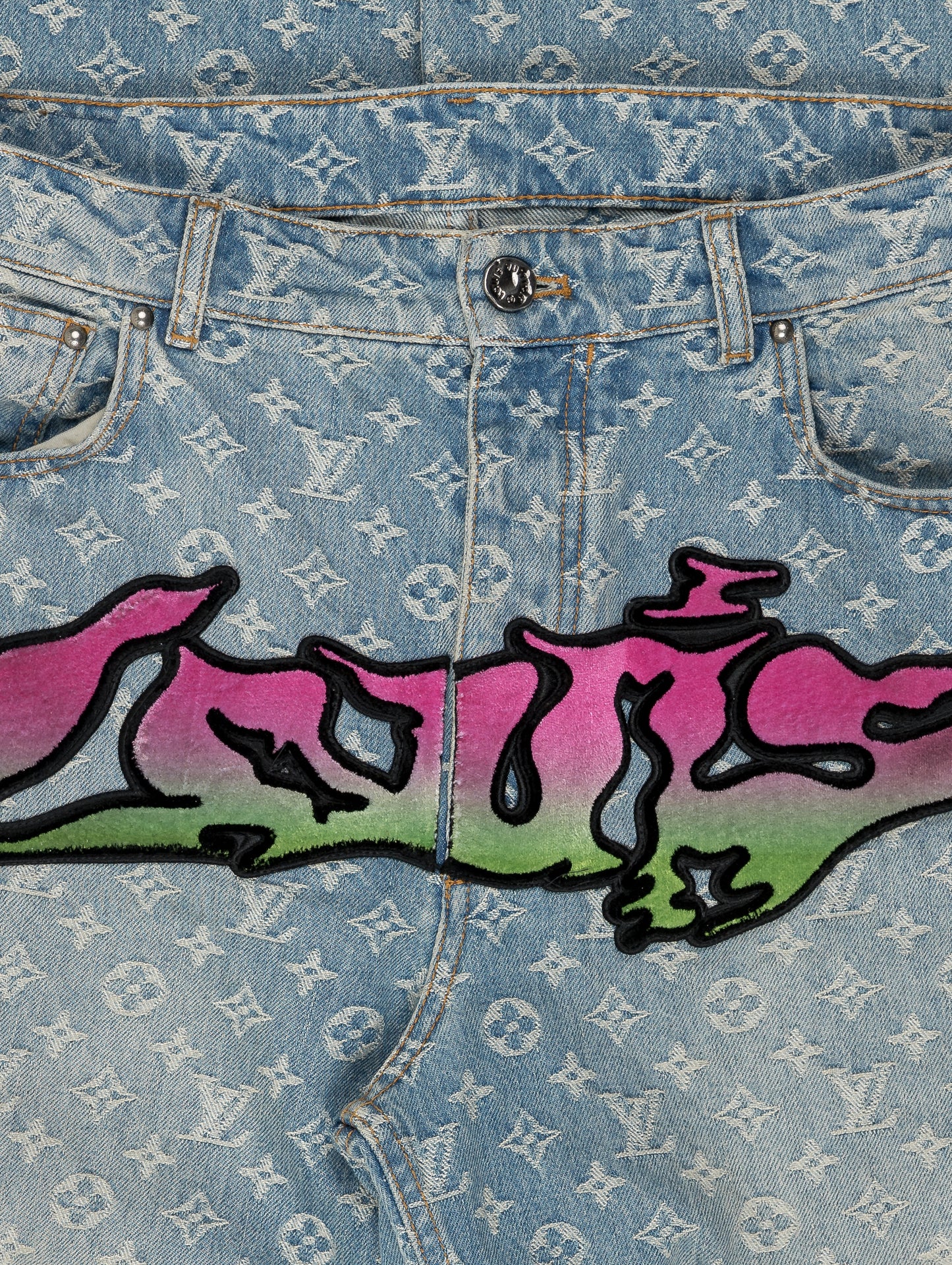 Graffiti Monogram Jeans