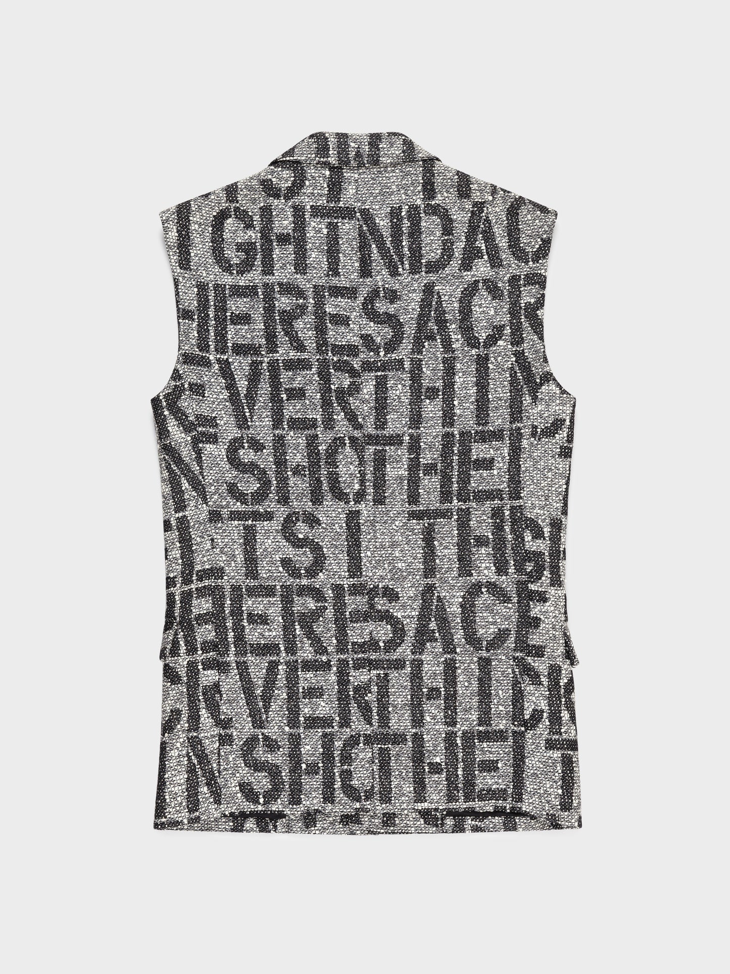 Christopher Wool Textured Vest