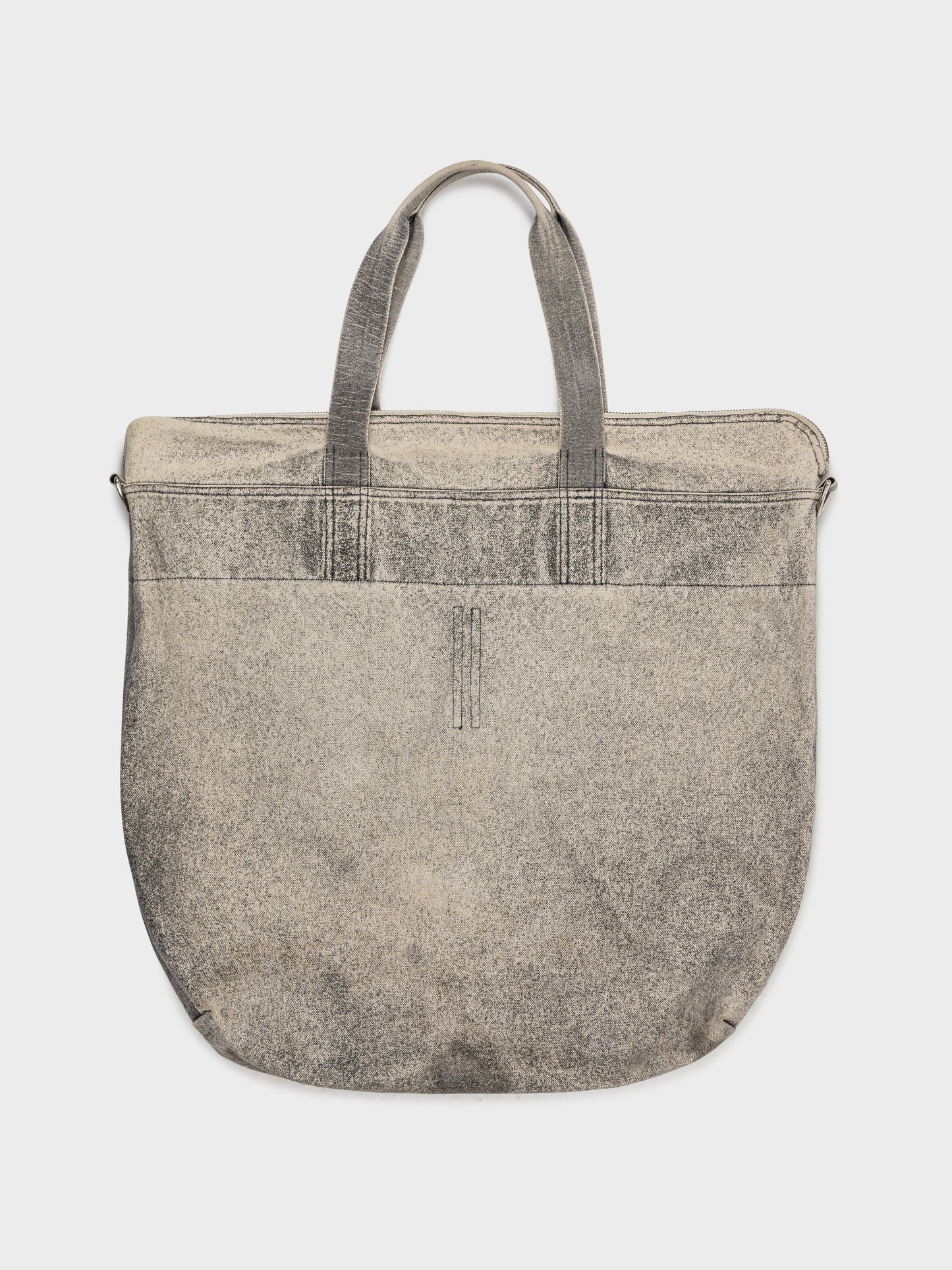 Jumbo Cracked Canvas Tote Bag