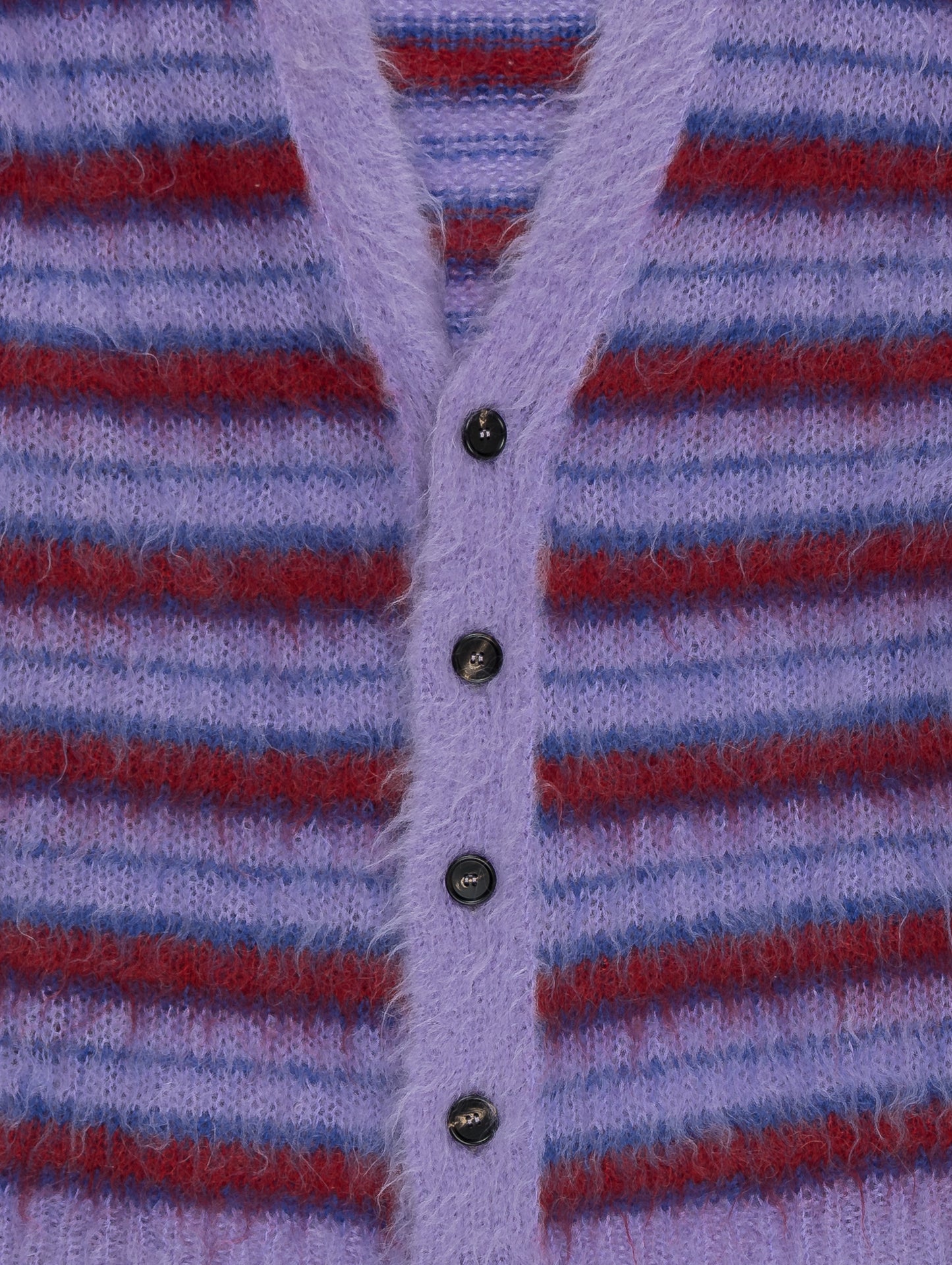 Striped Mohair Cardigan