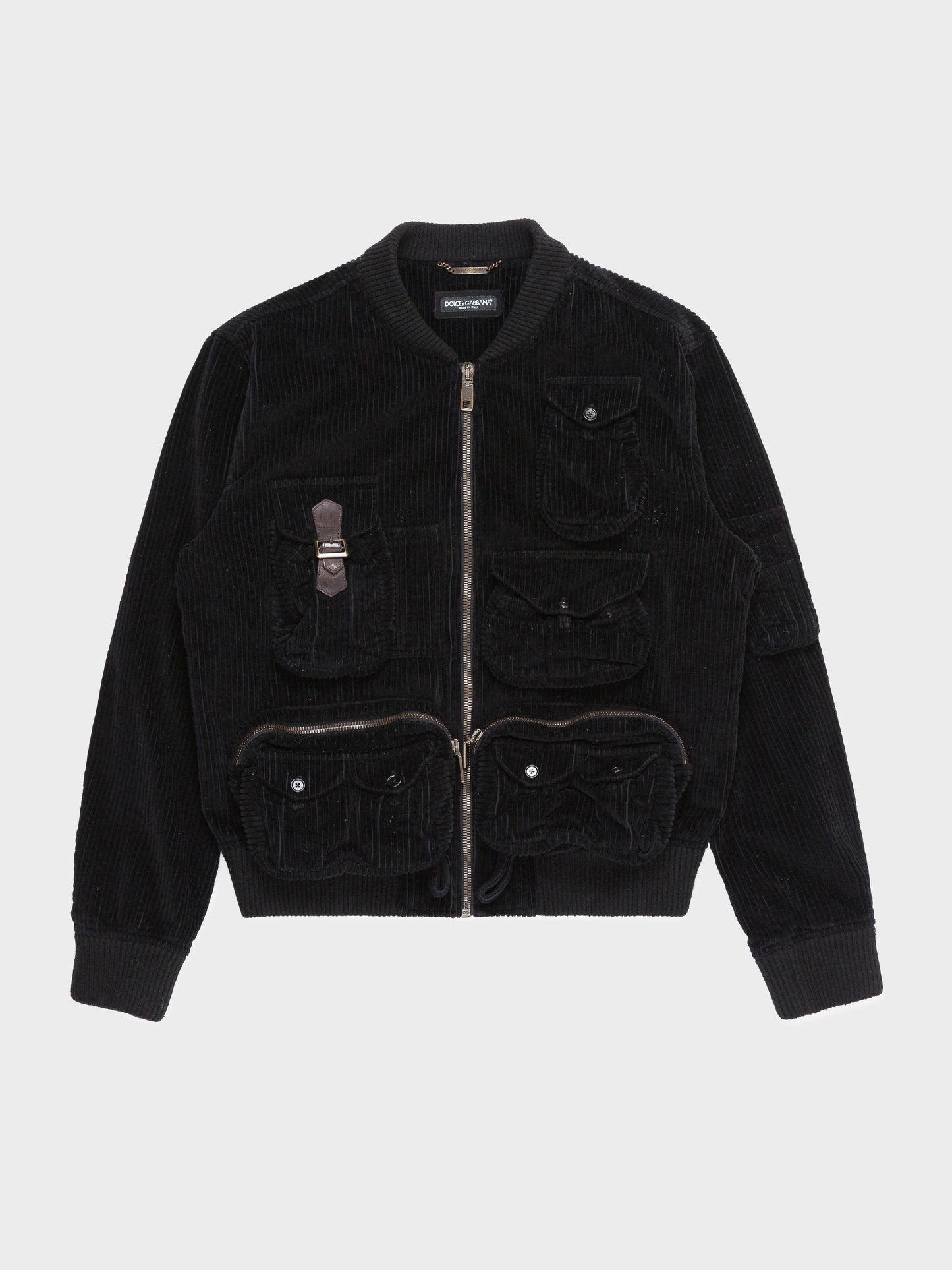 Multi Pocket Corduroy Cargo Bomber