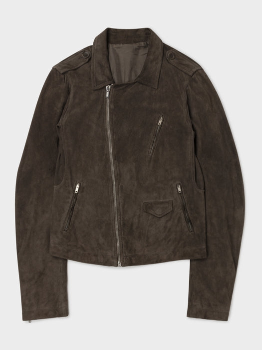 FW15 Blistered Leather Stooges Jacket - Groupie