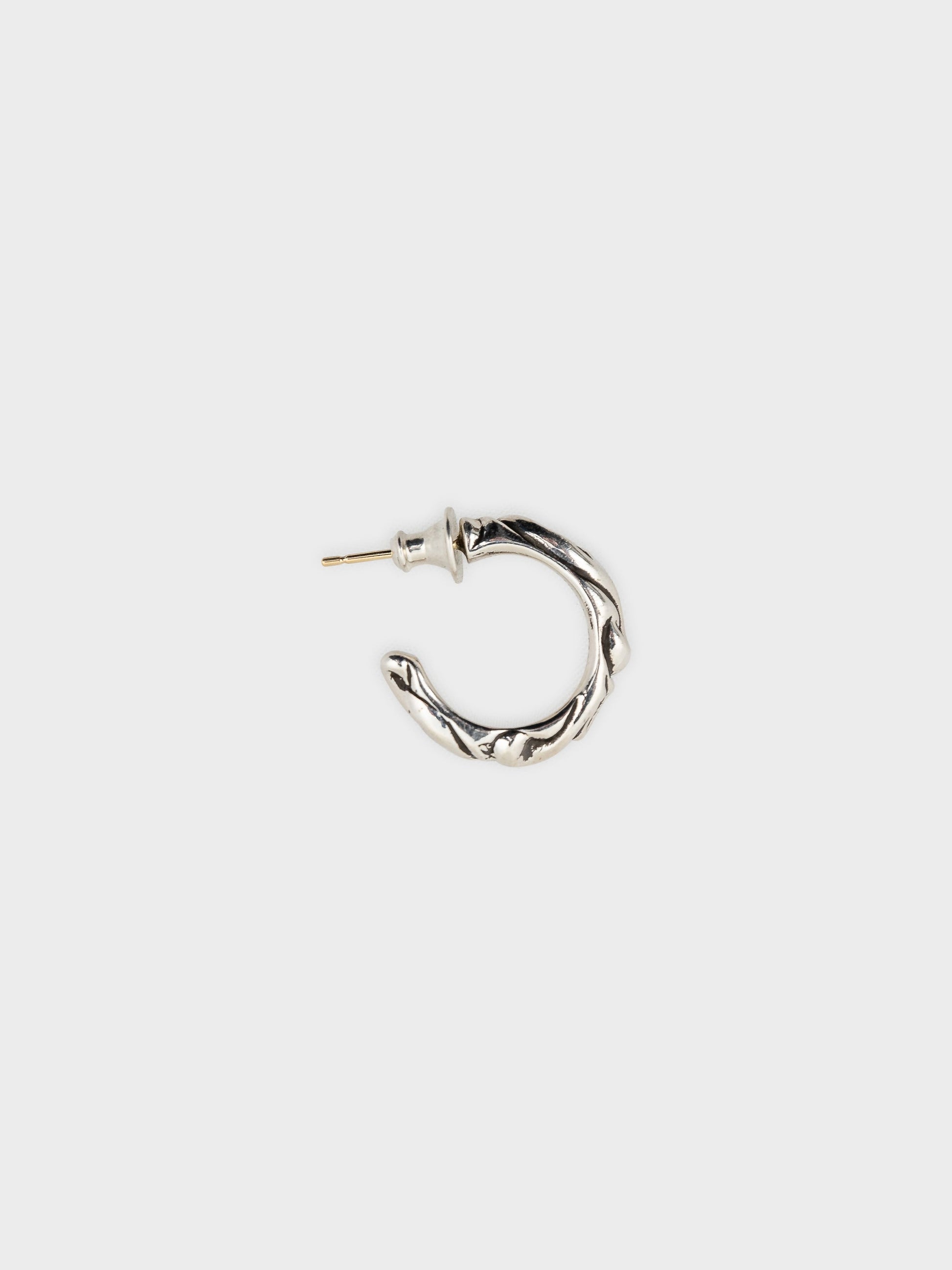 Scroll Hoop Earring – Groupie