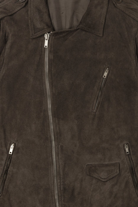 FW15 Blistered Leather Stooges Jacket - Groupie