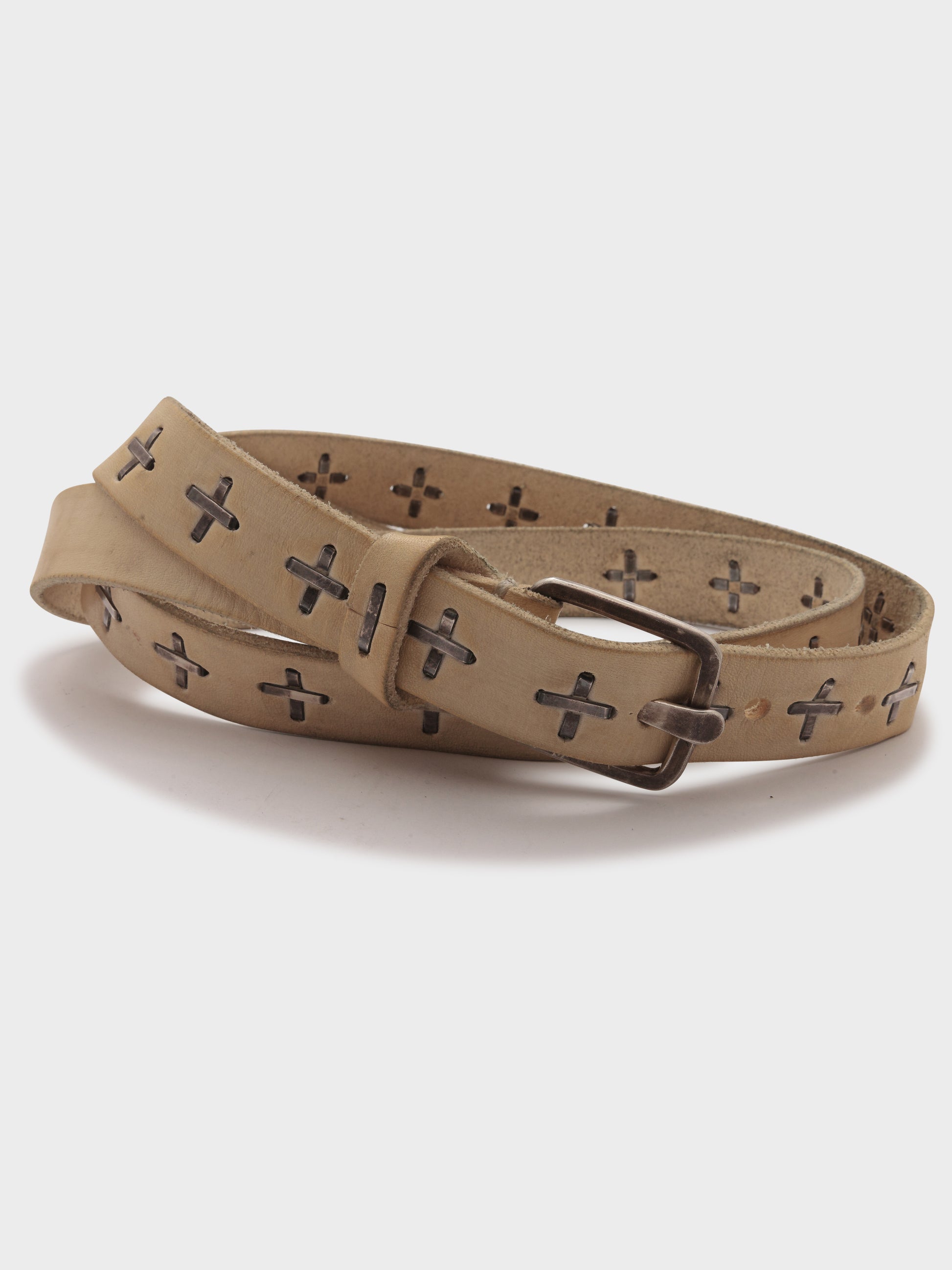 Silver Cross Staple Belt - Groupie