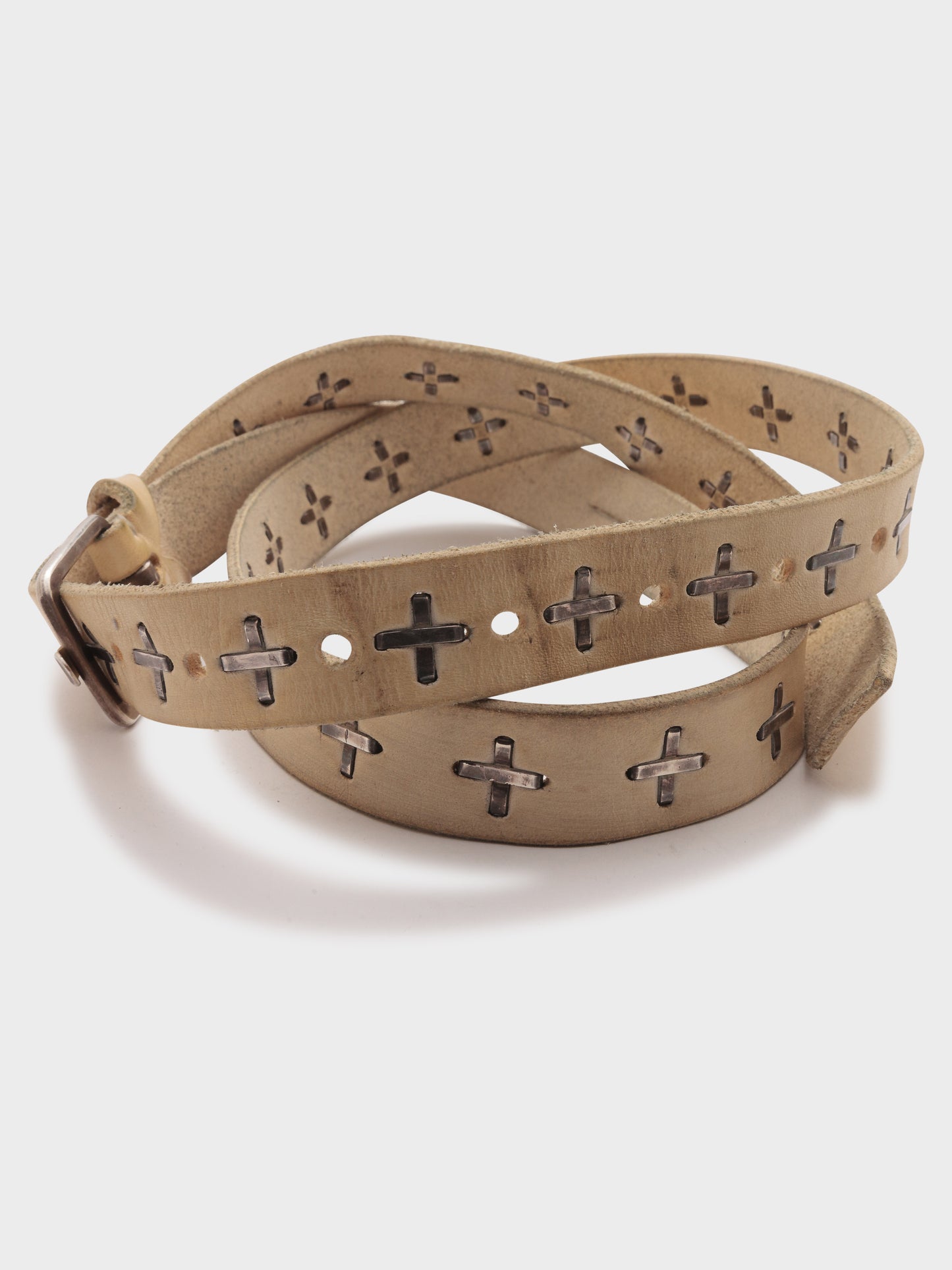 Silver Cross Staple Belt - Groupie