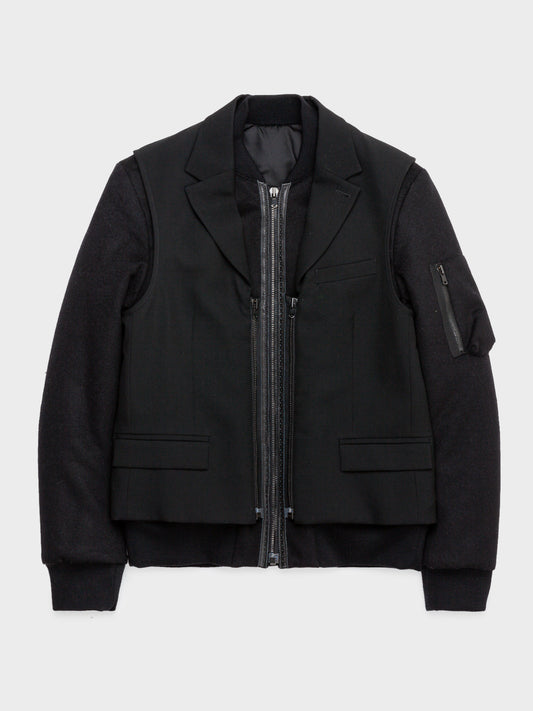 Blazer/Bomber Hybrid Jacket Number (N)ine