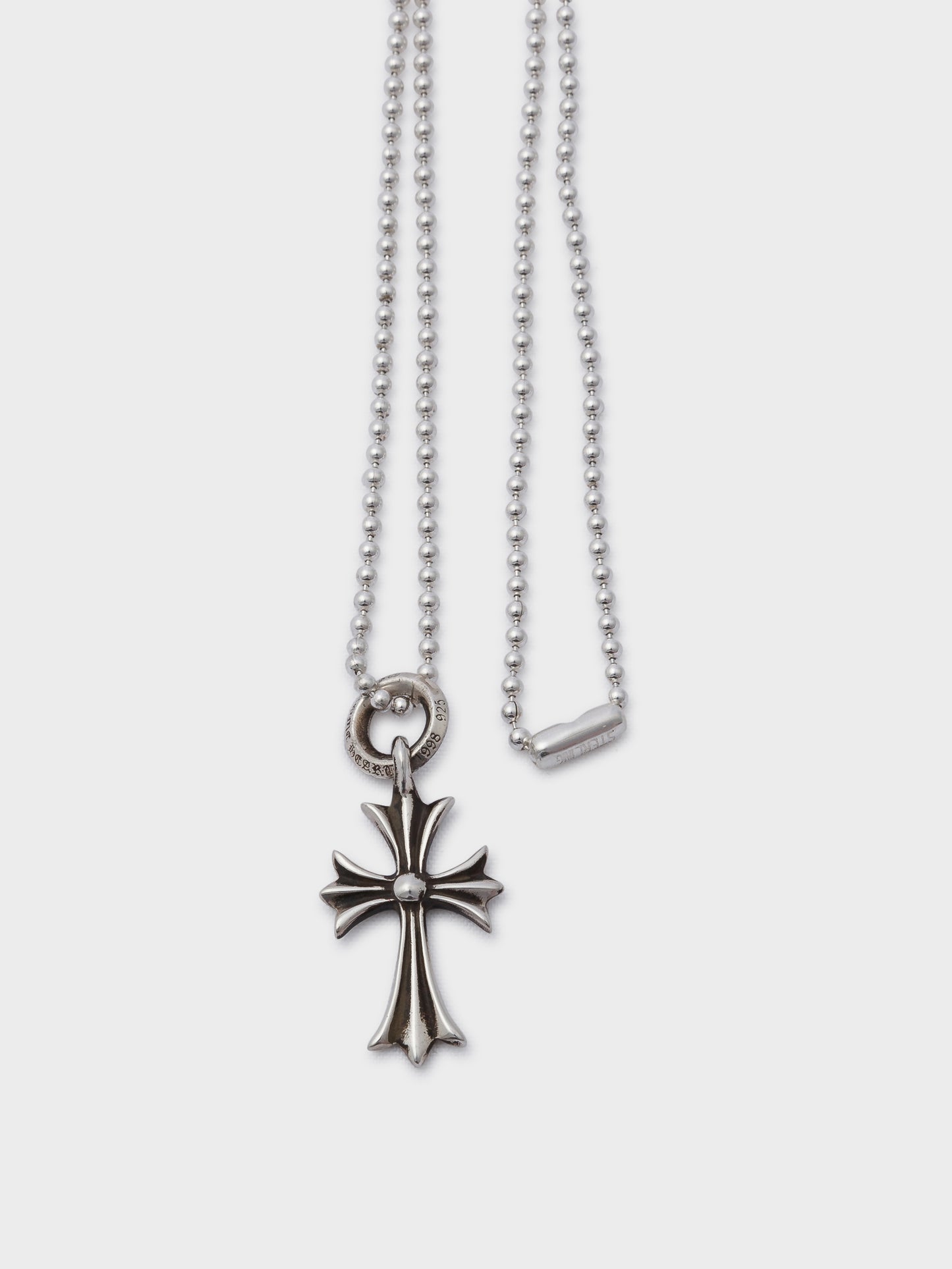 Tiny CH Cross Pendant