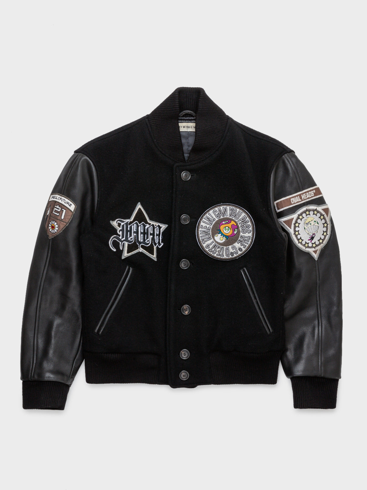 Patchwork Varsity Jacket