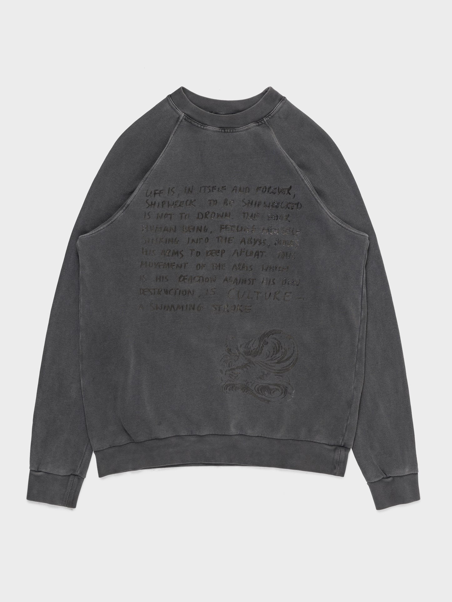 'Waves' Shipwreck Crewneck