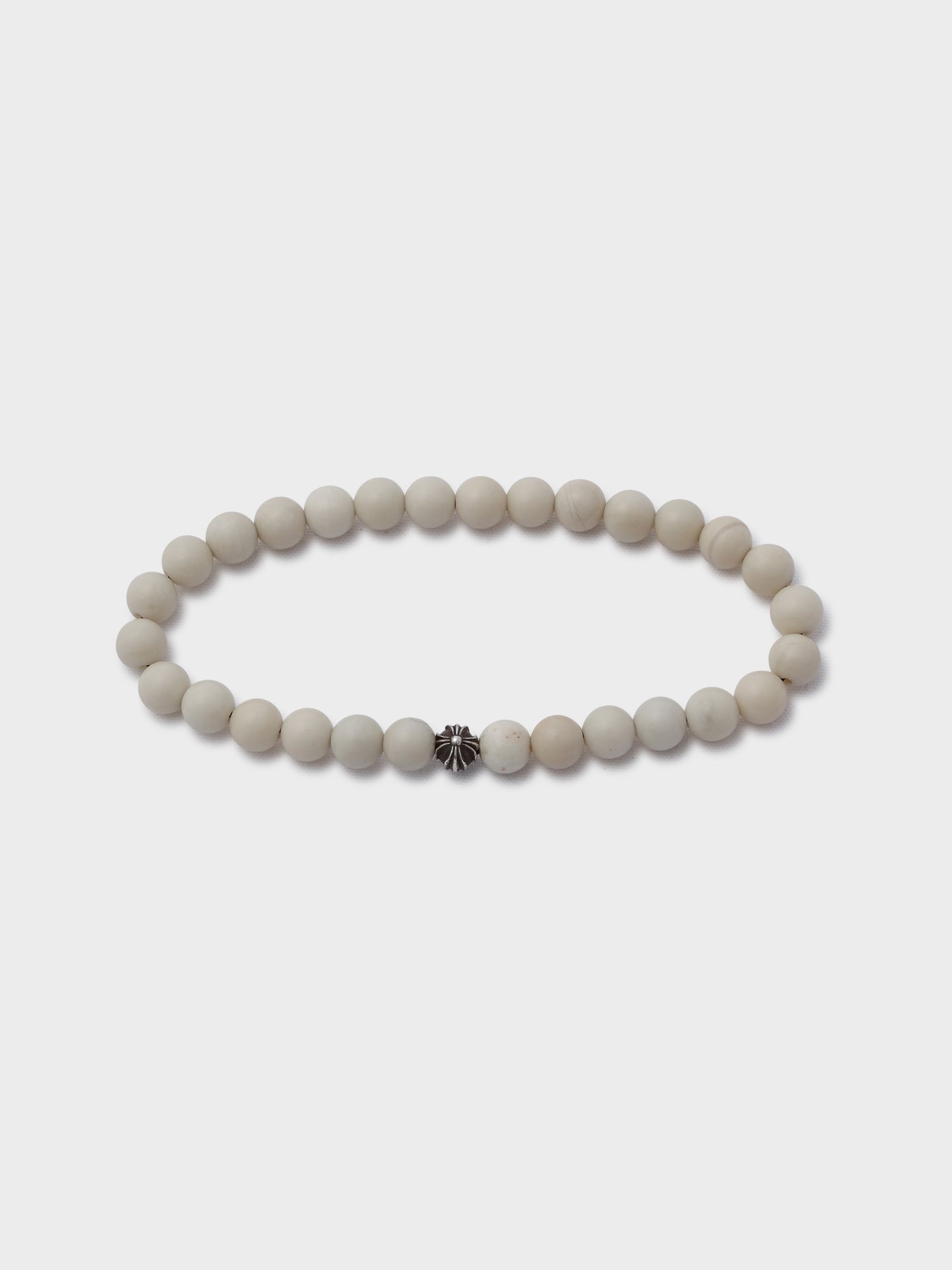 6MM Ivory Bead Bracelet