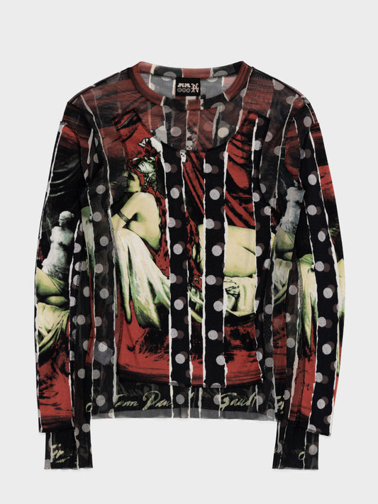 Sheer Renaissance Long Sleeve Shirt