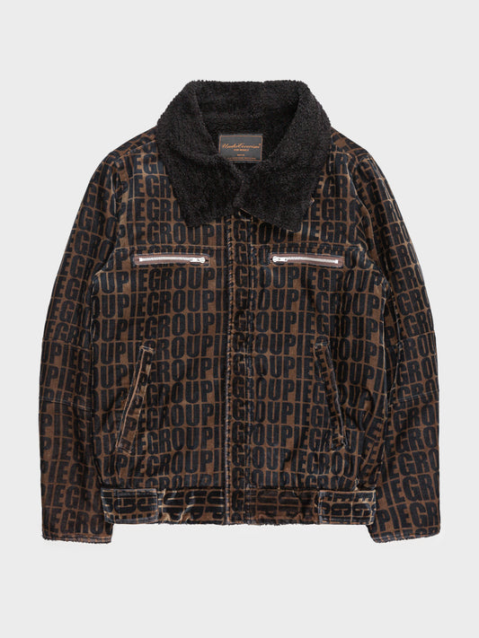 'Witch's Cell' Groupie Shearling Jacket Undercover