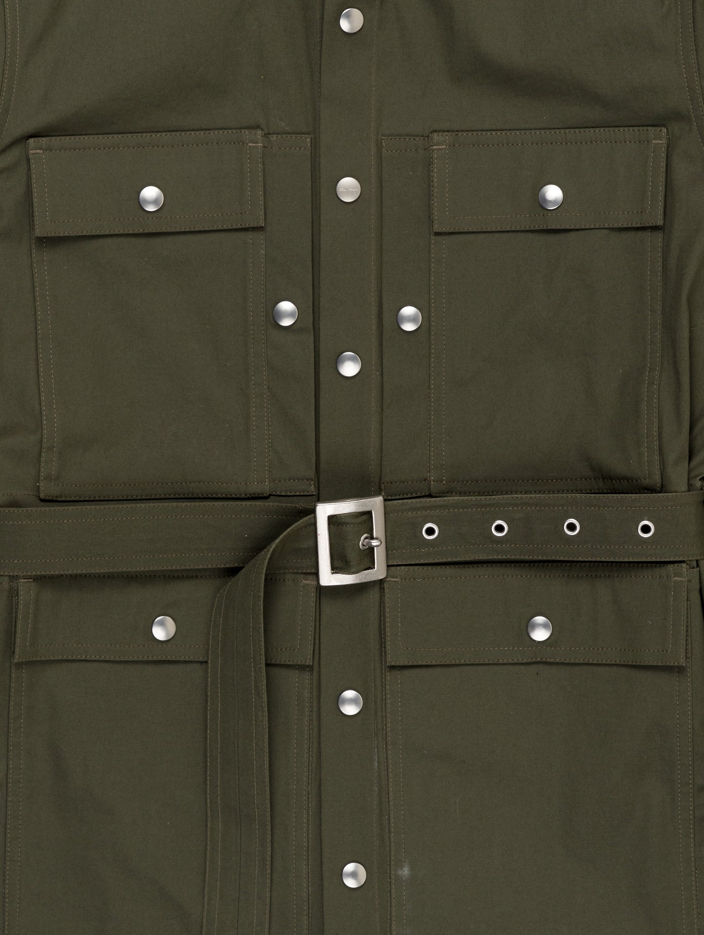 Belted Military Jacket