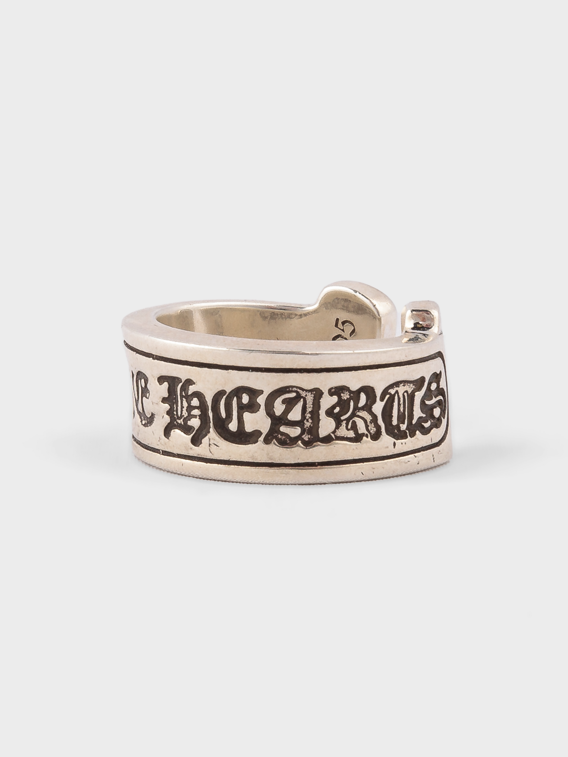 Large Scroll Label Ring - Groupie