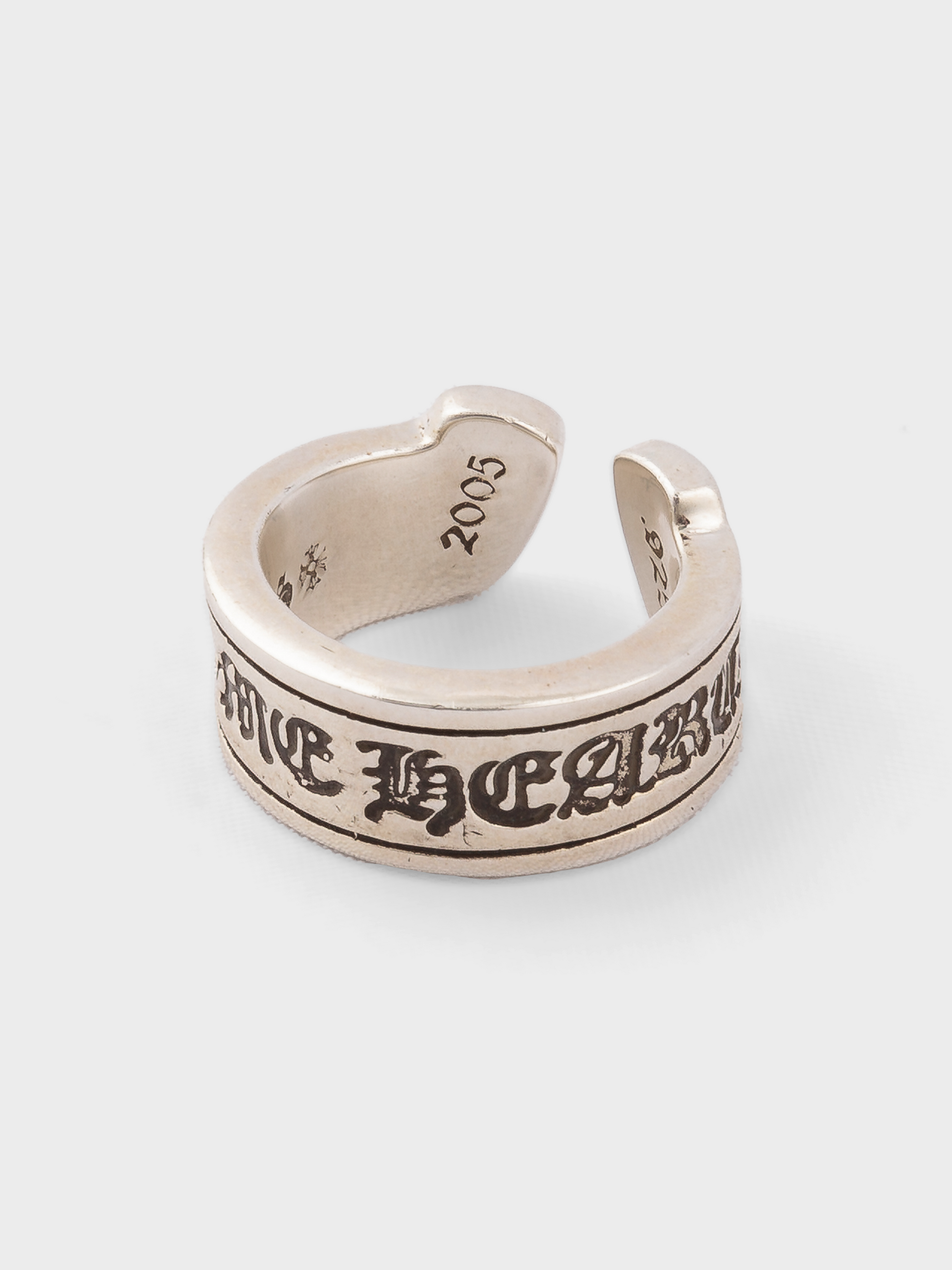 Large Scroll Label Ring - Groupie