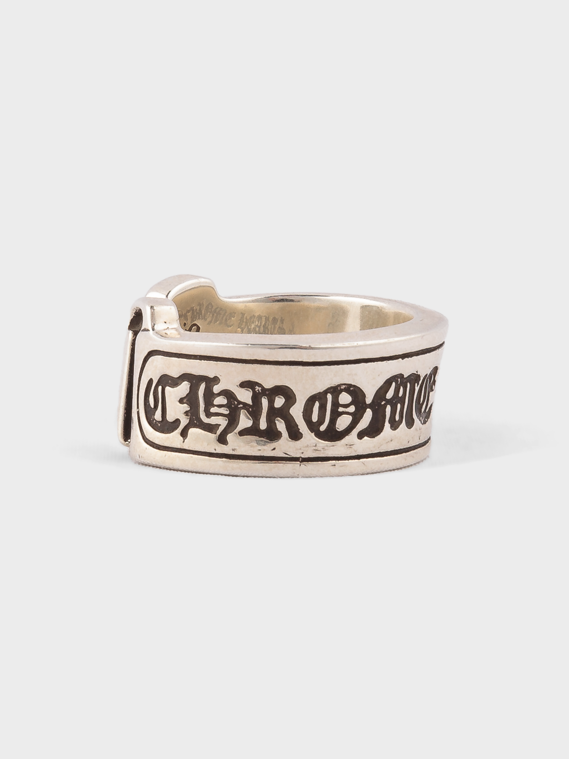 Large Scroll Label Ring - Groupie